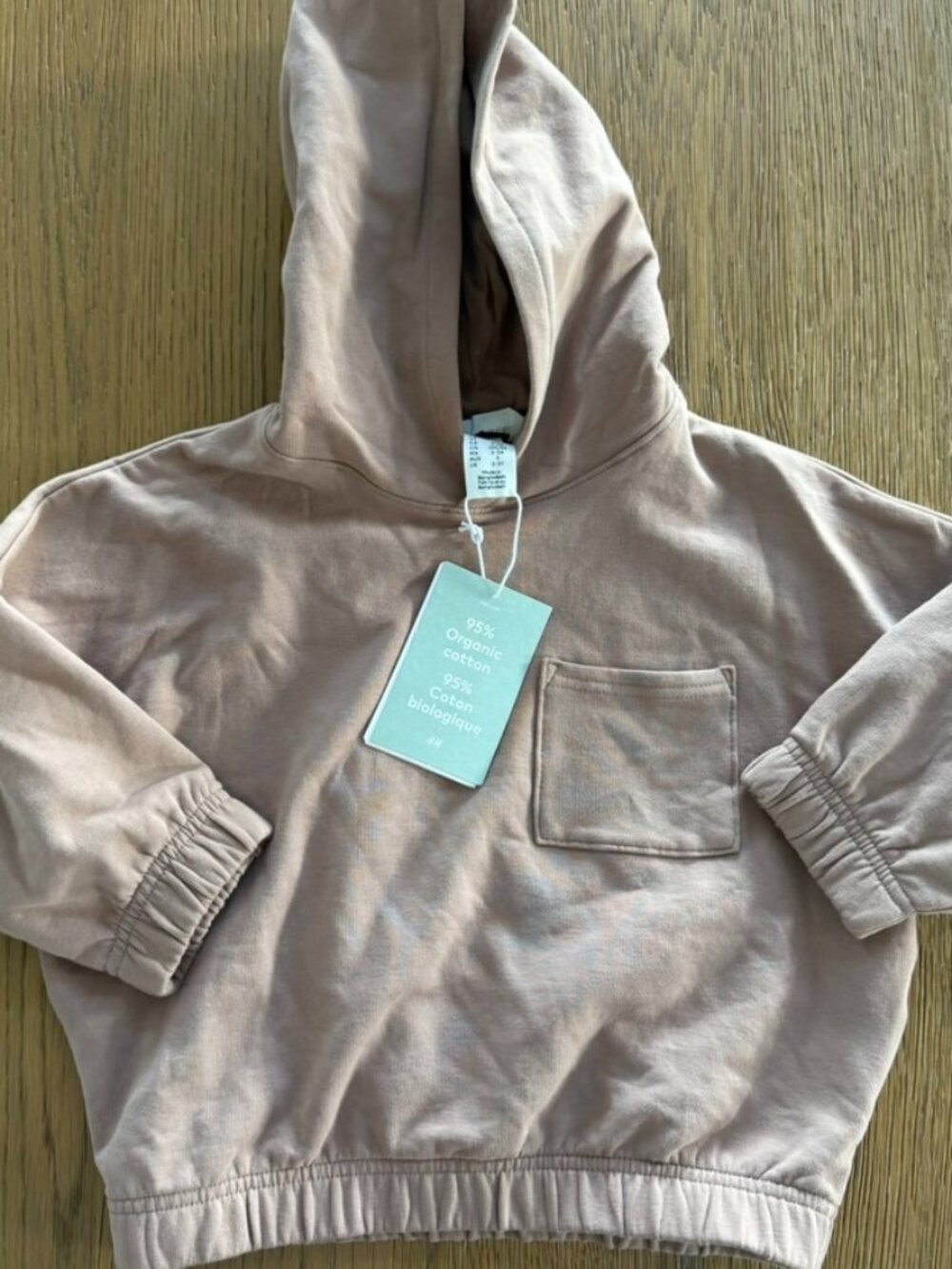 H&M Tan Adorables Hoodie in Size 2-3T NWT